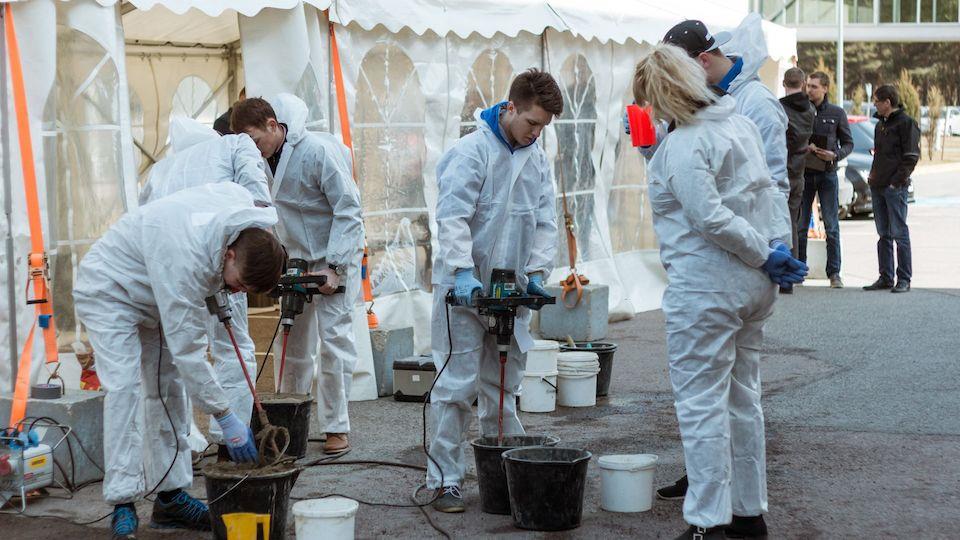 Weber Bricklaying Competition