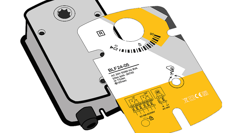 Разработка электроприводов с логотипом и брендом заказчика