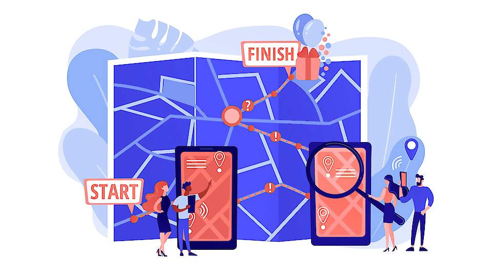 GPS spēles fāzes un funkcijas