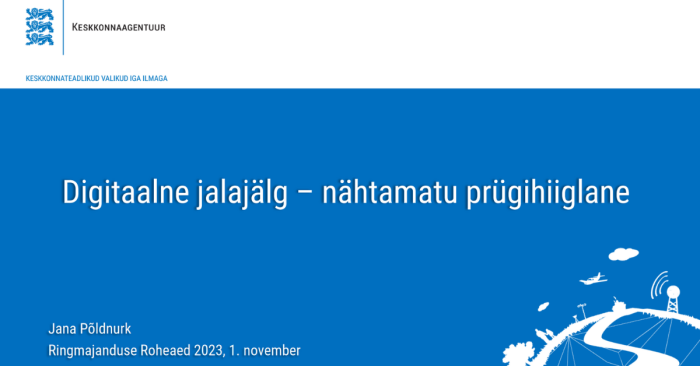 Digitaalne jalajälg – nähtamatu prügihiiglane