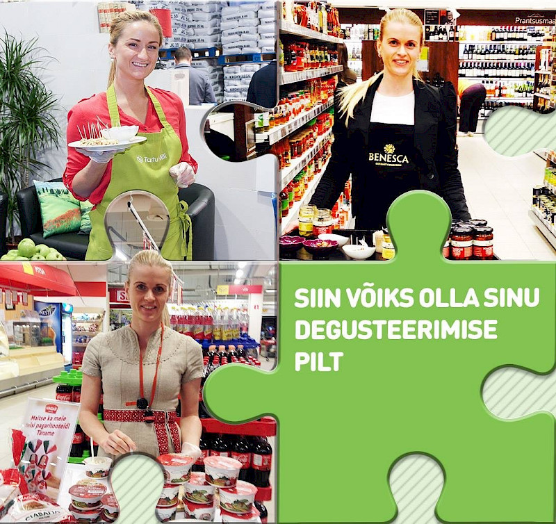 &nbsp; &nbsp; Tooteesitlused &nbsp; Viime l&auml;bi tooteesitlusi ja degustatsioone (v&otilde;imalus kasutada tehnilisi abivahendeid &ndash; videoekraane). &nbsp; M&uuml;&uuml;gikoha esitlusena v&otilde;ime pakkuda kohtreklaami: riiulisildid ja &ndash;laiendid, kirjad k&auml;rudel ja kottidel, v&auml;ljapanekud p&uuml;stvitriinides ning videoekraanidel, lipud, m&auml;rgid jpm.