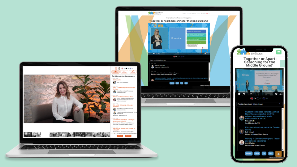 Henkilökohtaisten tapahtumien parantaminen virtuaalisten osallistujien avulla: Confenta konsoli-ikkunan esittelyssä
