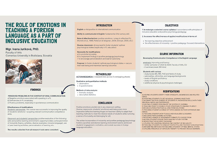 The role of emotions in teaching a foreign language as a part of inclusive education