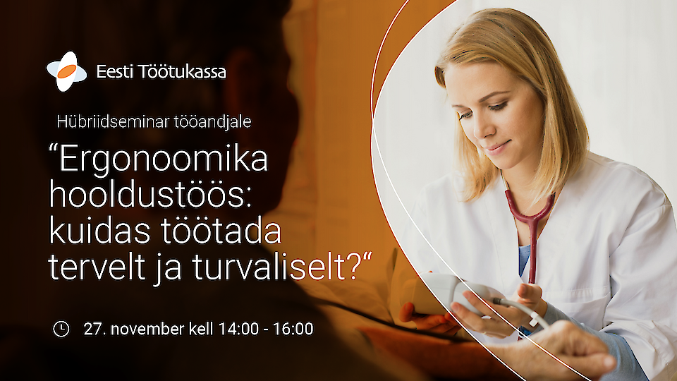 Ergonoomika hooldustöös:kuidas töötada tervelt ja turvaliselt?