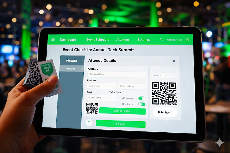 Stop losing registrations to clunky forms. Our all-in-one platform handles registration, payments, and check-in &mdash; so you can focus on delivering an unforgettable event. Manage all financial transactions seamlessly within the platform. ✓ Go live in under 15 minutes &mdash; no developers needed ✓ Integrated ticketing and payment processing ✓ Auto-generate badges and certificates on demand ✓ Cut check-in time by 80% with smart QR codes 		Get Started Free >>