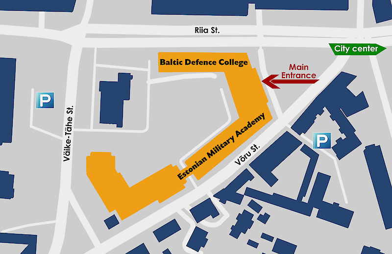 How to get here Getting to BALTDEFCOL &ndash; Riia 12, Tartu Riia 12 is centrally located in Tartu, within easy reach of the university district and the city's main transport connections.
