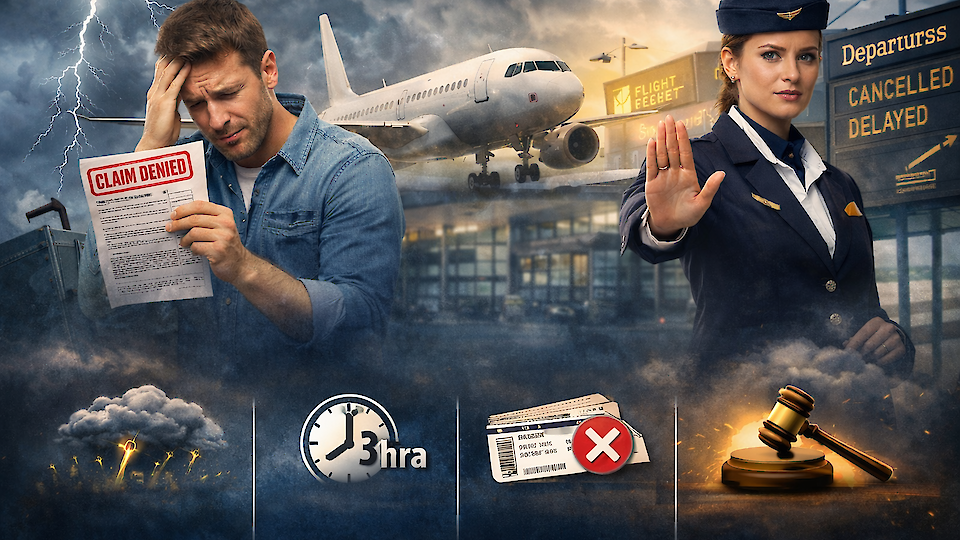 Why Airlines Reject Flight Compensation Claims