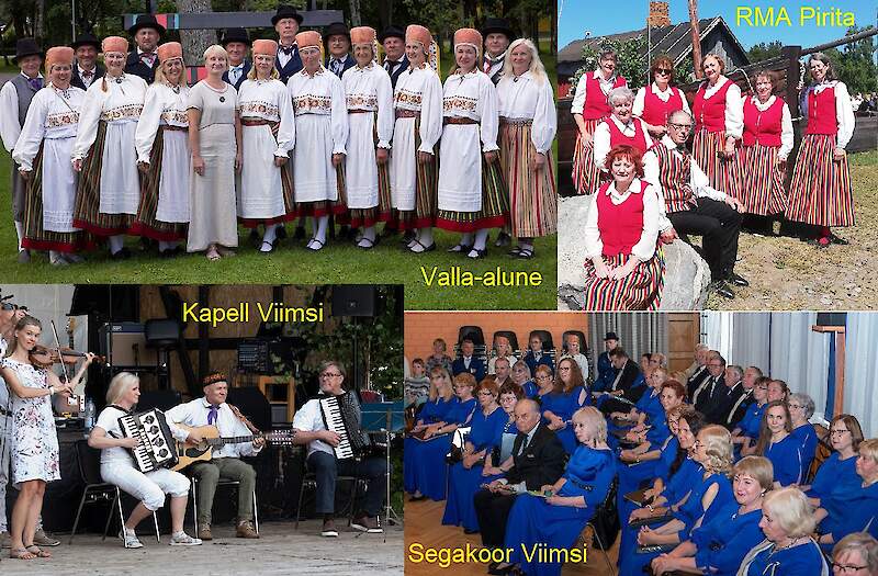 Seltsi asutasid 4 rahvakollektiivi 25. juulil 2019.a. Siia alla kuuluvad: &nbsp; &nbsp; &nbsp; &nbsp; &nbsp; &nbsp; &nbsp; &nbsp; &nbsp; &nbsp; &nbsp;Rahvamuusikaansambel Pirita (tel. 56462879 Tiiu) &nbsp; &nbsp; &nbsp; &nbsp; &nbsp; &nbsp; &nbsp; &nbsp; &nbsp; &nbsp; &nbsp;Rahvatantsur&uuml;hm Valla-alune (tel. 56612268 Heli) &nbsp; &nbsp; &nbsp; &nbsp; &nbsp; &nbsp; &nbsp; &nbsp; &nbsp; &nbsp; &nbsp;Segakoor Viimsi (tel. 5524745 Vaike) &nbsp; &nbsp; &nbsp; &nbsp; &nbsp; &nbsp; &nbsp; &nbsp; &nbsp; &nbsp; &nbsp;Kapell Viimsi (tel. 5059043 Kalle) &nbsp;K&otilde;iki neid saad oma &uuml;ritusele esinema kutsuda! R&auml;&auml;gi meile oma ideest! Kui soovid ise laulda, pilli m&auml;ngida v&otilde;i tantsida, v&otilde;ta julgelt &uuml;hendust! &nbsp;Vaata lisaks:&nbsp;&nbsp;Valla-alune ja kapell Viimsi &nbsp; &nbsp; &nbsp; &nbsp; &nbsp; &nbsp; &nbsp; &nbsp; &nbsp; &nbsp; &nbsp; Rahvamuusikaansambel Pirita &nbsp; &nbsp; &nbsp; &nbsp; &nbsp; &nbsp; &nbsp; &nbsp; &nbsp; &nbsp; &nbsp; Segakoor Viimsi