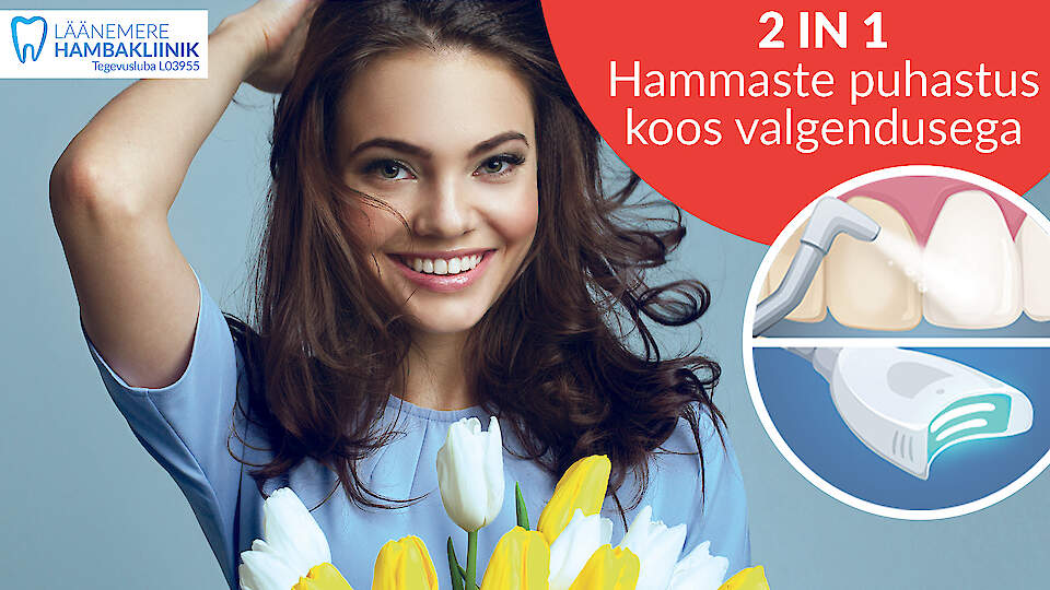 BlancOne Touch LED whitening with cleaning