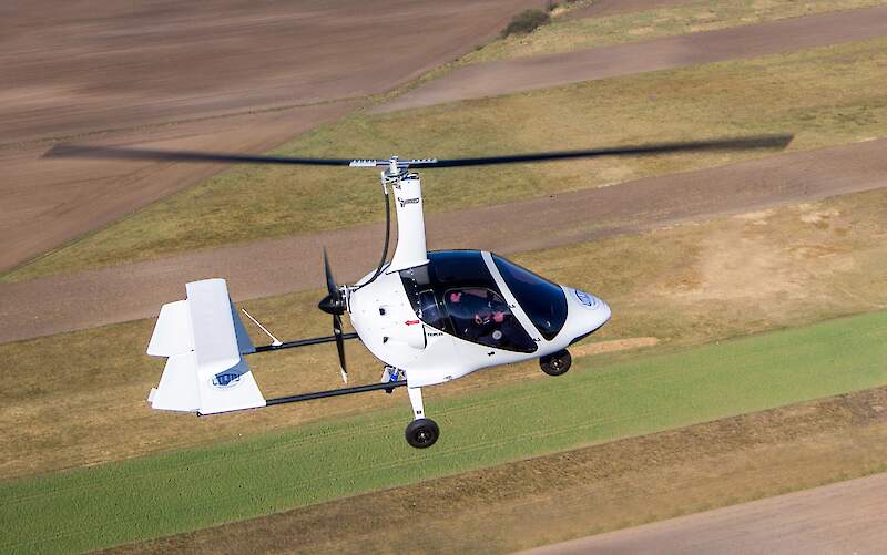 Ultralight manned aircraft TERCEL GYROPLANE