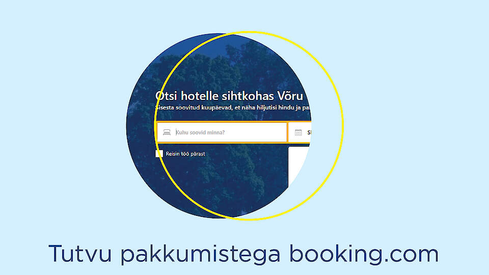 Tutvu pakkumistega Booking.com