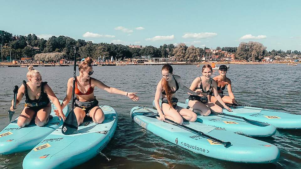 Пункт проката паддлбордов (SUP) на озере Тамула